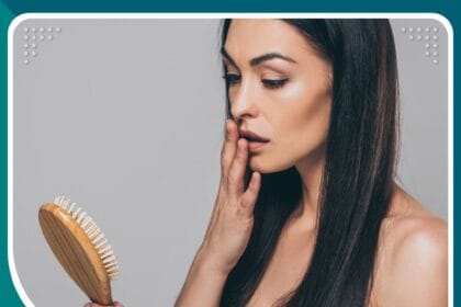 تساقط الشعر عند النساء