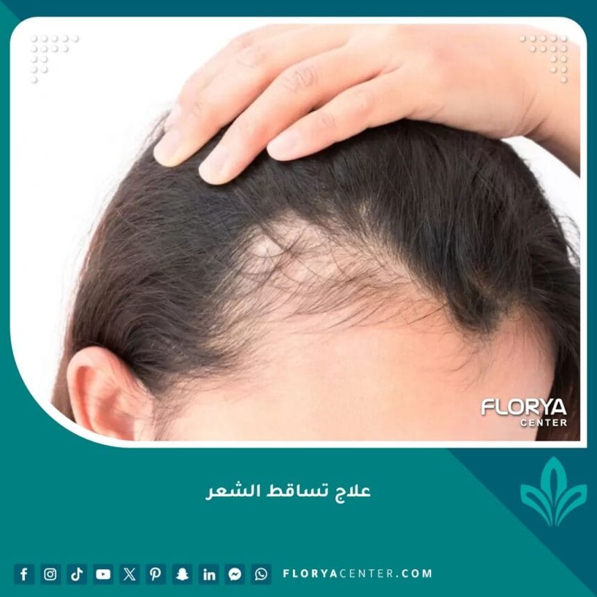 علاج تساقط الشعر