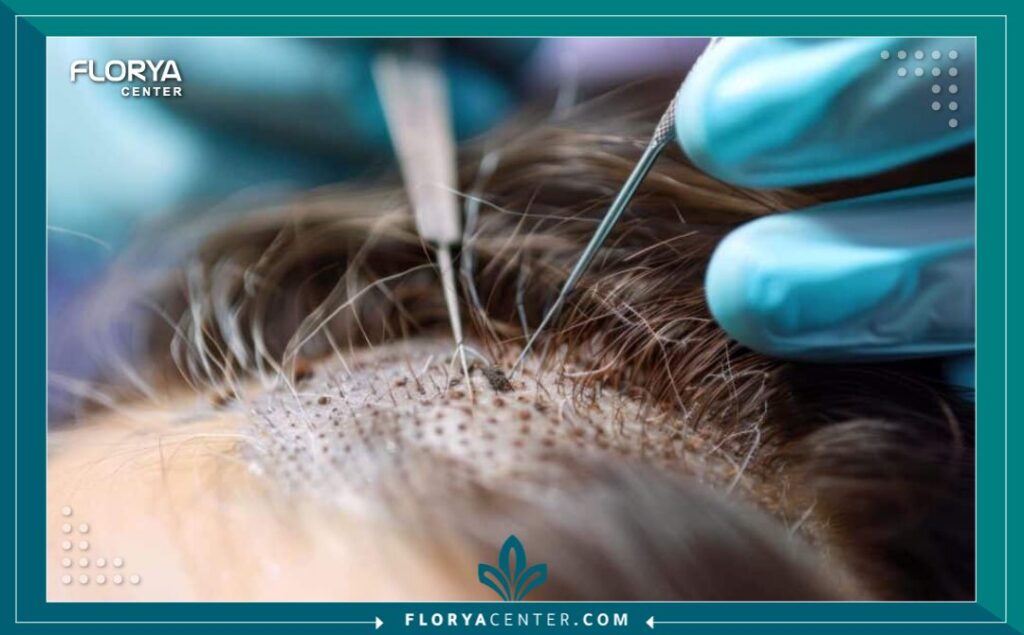 المنطقة المانحة في عملية زراعة الشعر 3 المنطقة المانحة في عملية زراعة الشعر