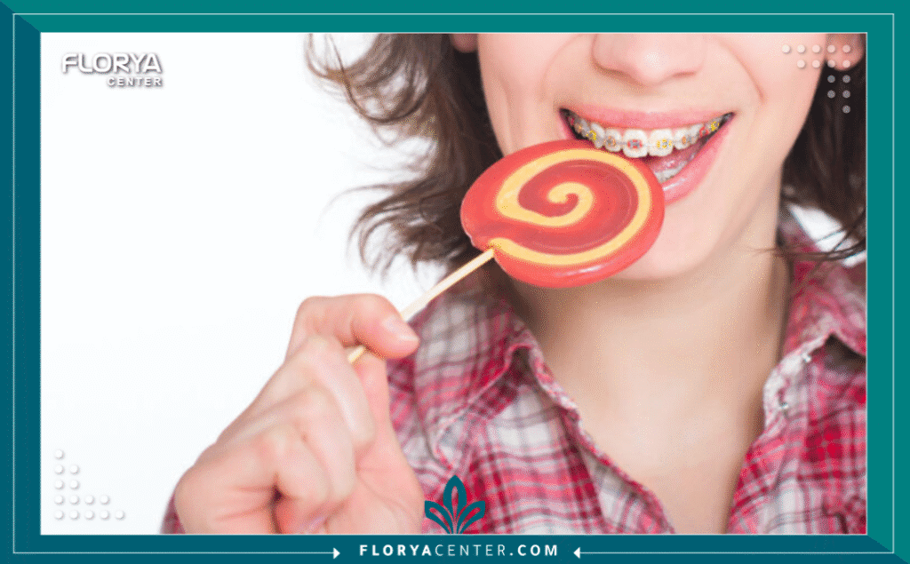 nouralagee93@gmail.com 20250720 113830 ٠٠٠٠ - العناية بالأسنان أثناء التقويم تعتبر العناية بالأسنان أثناء التقويم (Orthodontic Dental Care) التحدي الأكبر والضمان الأوحد لنجاح رحلة الحصول على ابتسامة مستقيمة وصحية. إن تركيب تقويم الأسنان، سواء كان معدنياً أو شفافاً، هو استثمار كبير في مستقبلك الجمالي والصحي، لكن هذا الاستثمار يظل ناقصاً تماماً بدون التزام صارم بالنظافة الفموية.