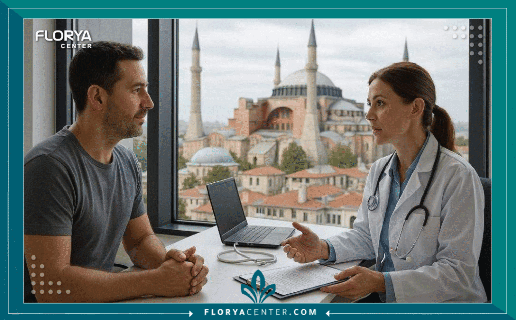 نسخة من Hayaalaje12 20250824 133059 ٠٠٠٠ - دليلك للعلاج والسياحة في تركيا هل تساءلت يوماً كيف يمكنك الجمع بين الحصول على رعاية طبية بمواصفات عالمية وقضاء عطلة استثنائية، دون أن تنفق مدخرات عمرك؟ إن دليلك للعلاج والسياحة في تركيا (Medical Tourism Guide) ليس مجرد خريطة طريق لإجراء عملية جراحية، بل هو بوابتك للزمن الجميل حيث تجتمع الرفاهية مع الشفاء. في السنوات الأخيرة، لم تعد تركيا مجرد وجهة سياحية ترفيهية، بل تحولت إلى قبلة للمرضى الباحثين عن الجودة الفائقة والأسعار التنافسية. إذا كنت تبحث عن تغيير حياتك، فإن دليلك للعلاج والسياحة في تركيا سيضع بين يديك كل ما تحتاج لمعرفته لاتخاذ قرارك بثقة مطلقة.