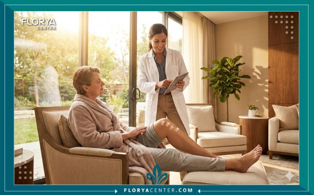 فترة التعافي بعد عملية منظار الركبة في أفضل مراكز العلاج بتركيا.