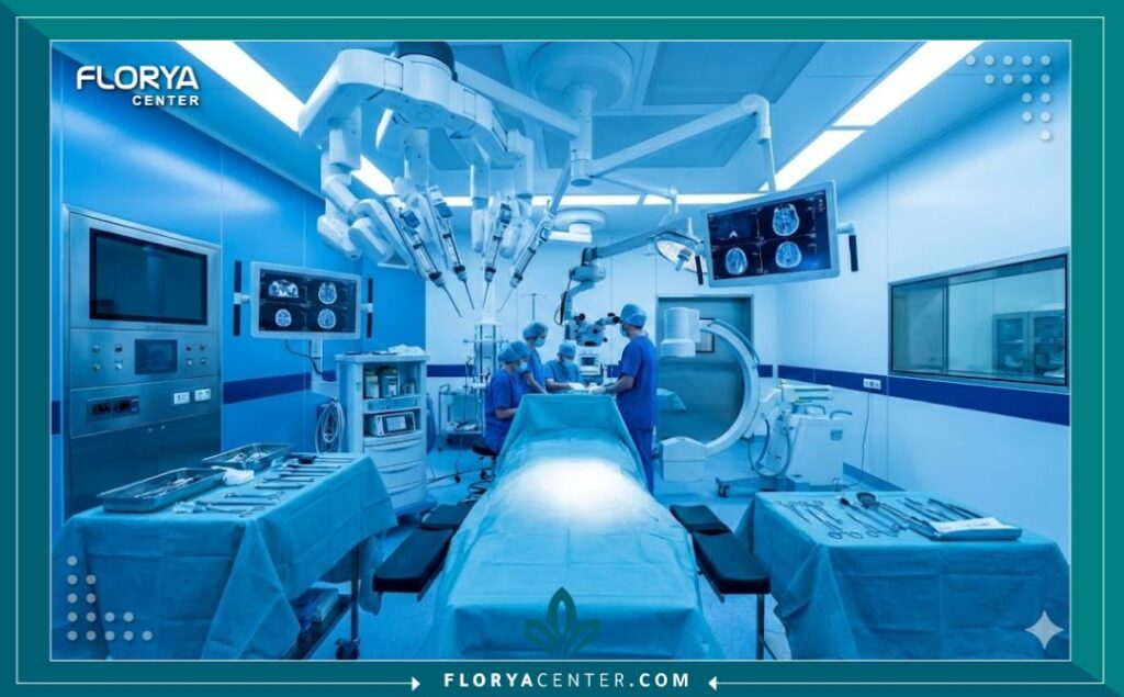داخل غرفة العمليات المجهزة لأحدث جراحات العضلات والأوتار في مراكزنا المتخصصة.