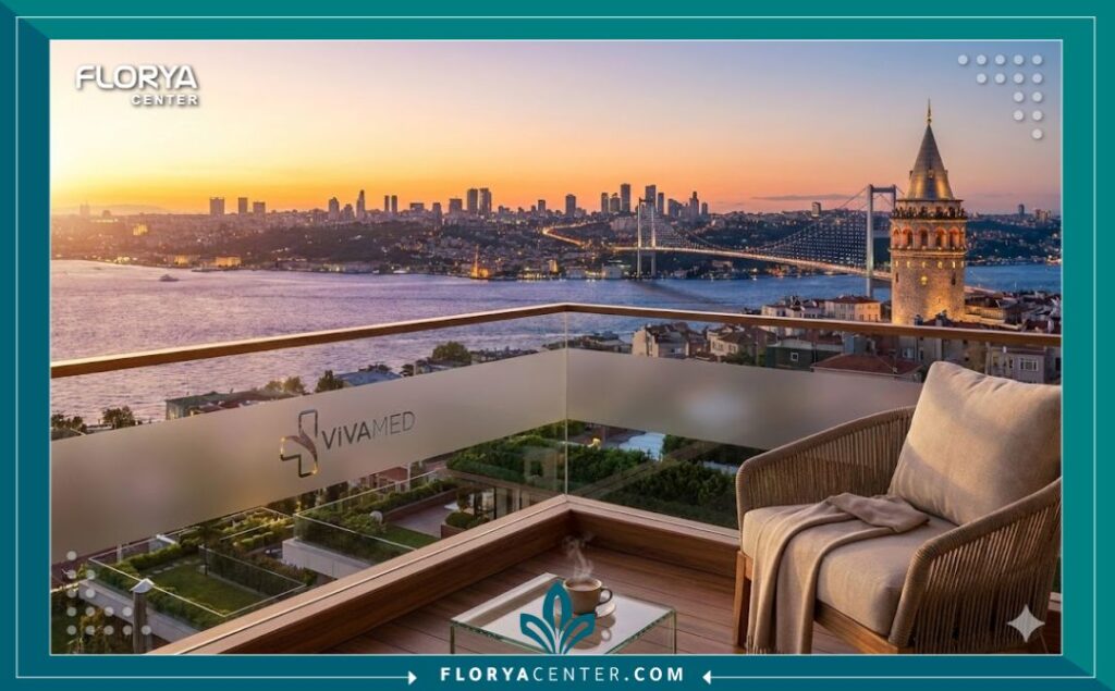 السياحة العلاجية في إسطنبول لإجراء عمليات زراعة الغضاريف مع إطلالة على البوسفور.