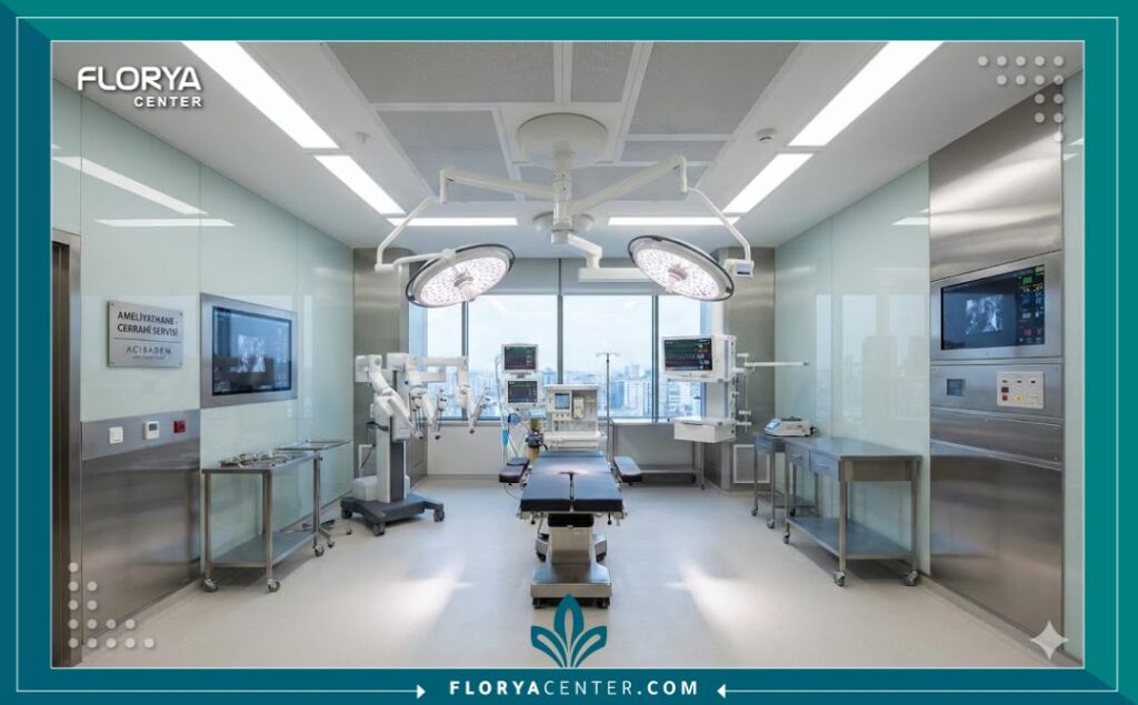 غرف عمليات مجهزة بأحدث التقنيات العالمية لإجراء جراحات العظام والأوتار في إسطنبول.