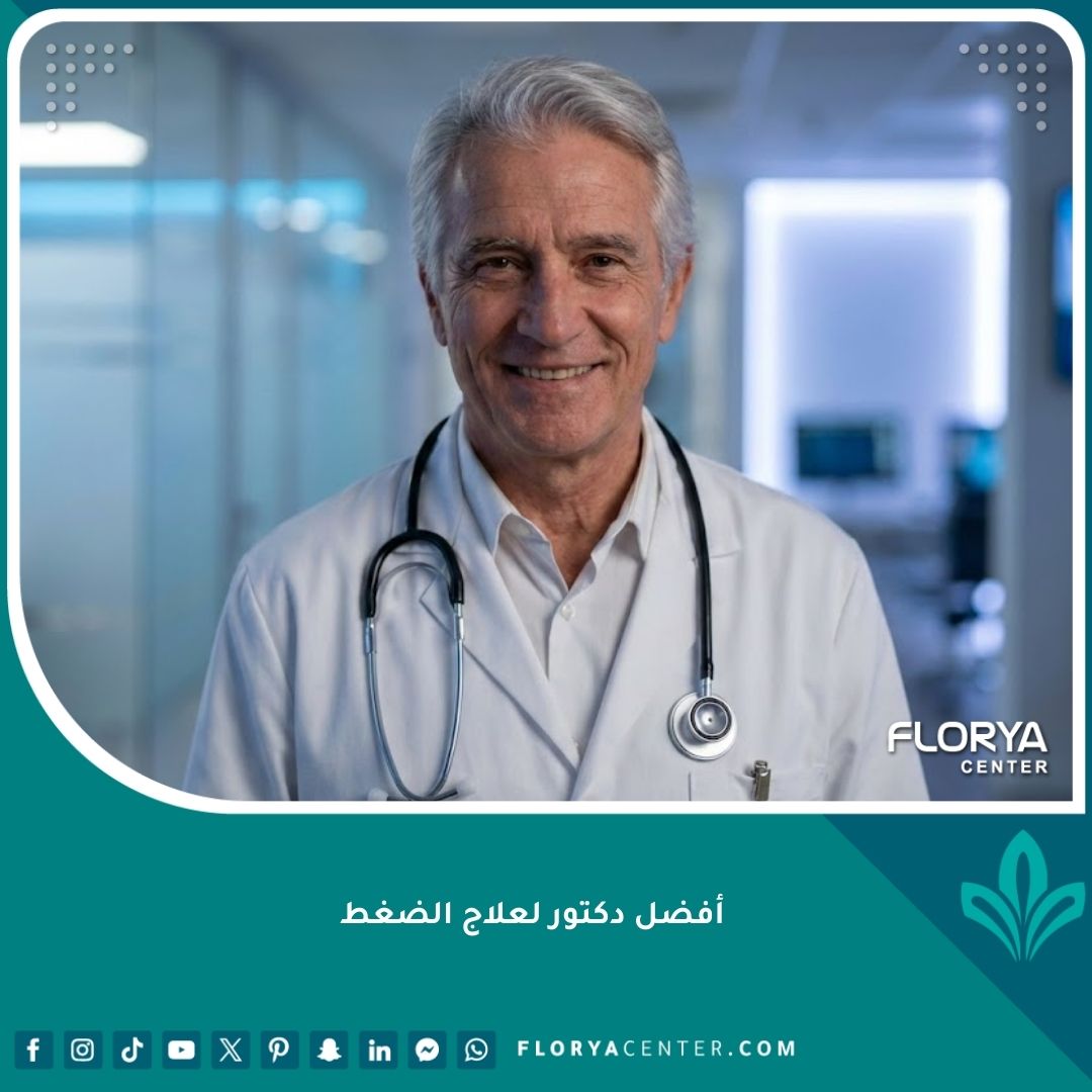 أفضل دكتور لعلاج ضغط الدم المرتفع في عيادة قلب حديثة بابتسامة تبعث على الثقة.