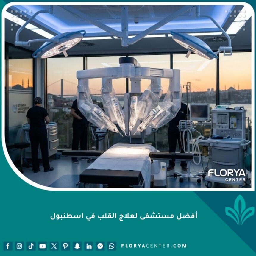 أفضل مستشفى لجراحة القلب في اسطنبول مع إطلالة على البوسفور وتقنيات جراحية حديثة.