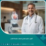 أقوى دكتور لعلاج ضعف عضلة القلب في عيادة طبية حديثة ومجهزة.