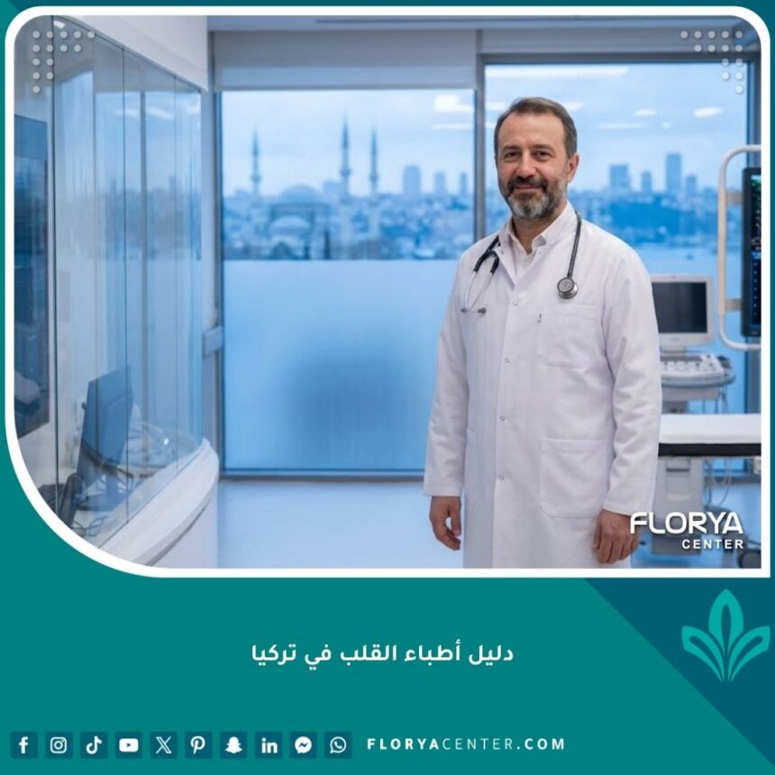 طبيب قلب خبير في تركيا يقف في عيادة حديثة - دليل جراحة القلب في إسطنبول
