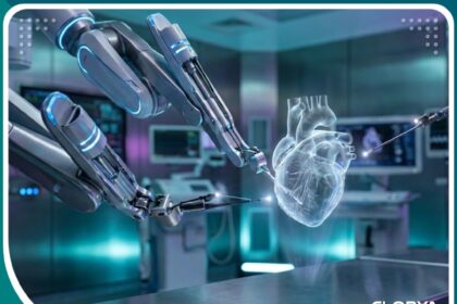 صورة مميزة لعملية القلب بالمنظار توضح التكنولوجيا المتقدمة والدقة الطبية في الجراحة.