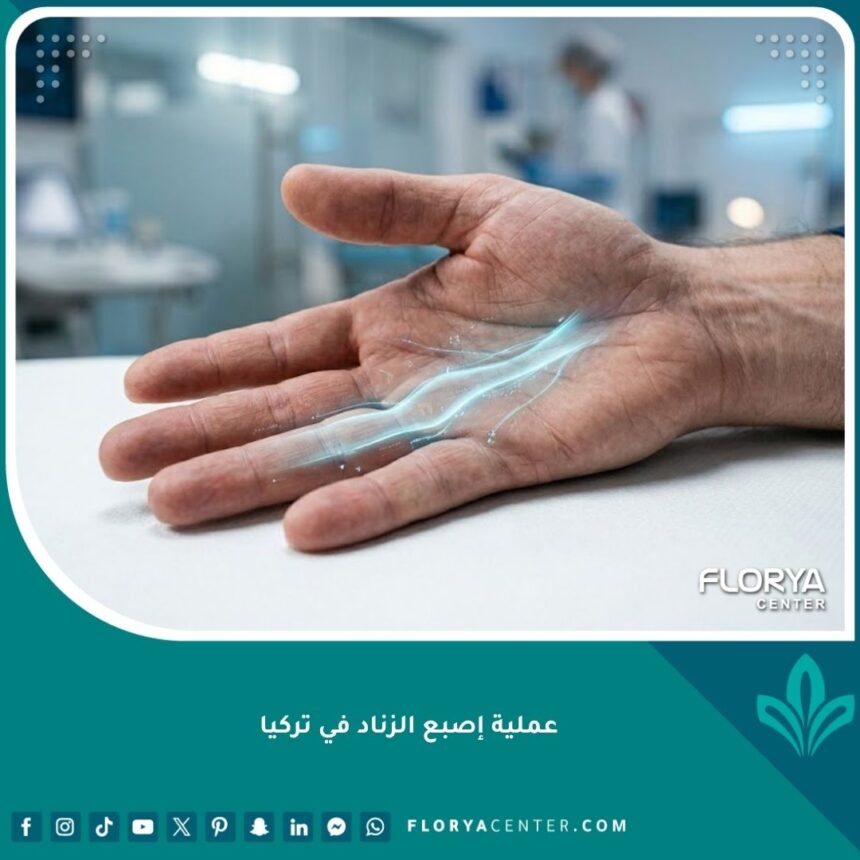 عملية إصبع الزناد في تركيا: الواجهة الرئيسية للخدمات الطبية المتقدمة.