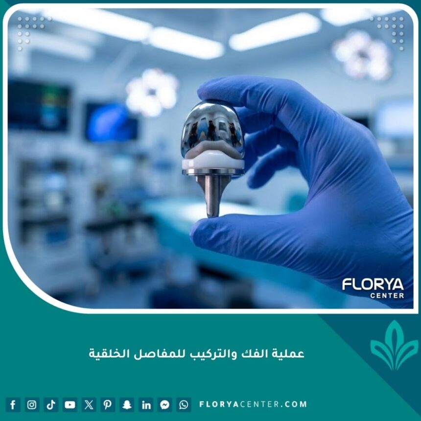 صورة مميزة لعملية جراحة المفاصل الخلقية وتصحيح وضعية المفصل في مستشفى حديث.
