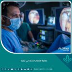 واجهة مقال عملية منظار الكتف في تركيا مع جراح متخصص في غرفة عمليات حديثة.