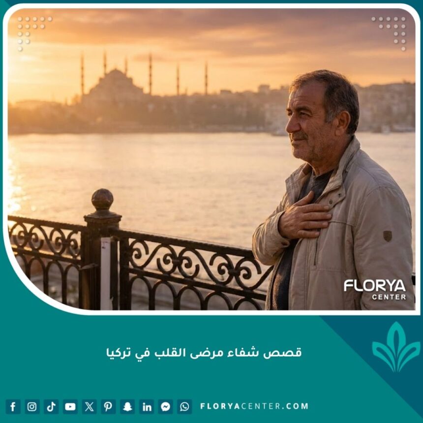 قصة نجاح مريض بعد عملية جراحة القلب في تركيا مع إطلالة على البوسفور في إسطنبول.