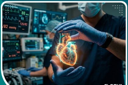 صورة مميزة لنجاح عملية قسطرة القلب تظهر التكنولوجيا الطبية المتقدمة والاحترافية.