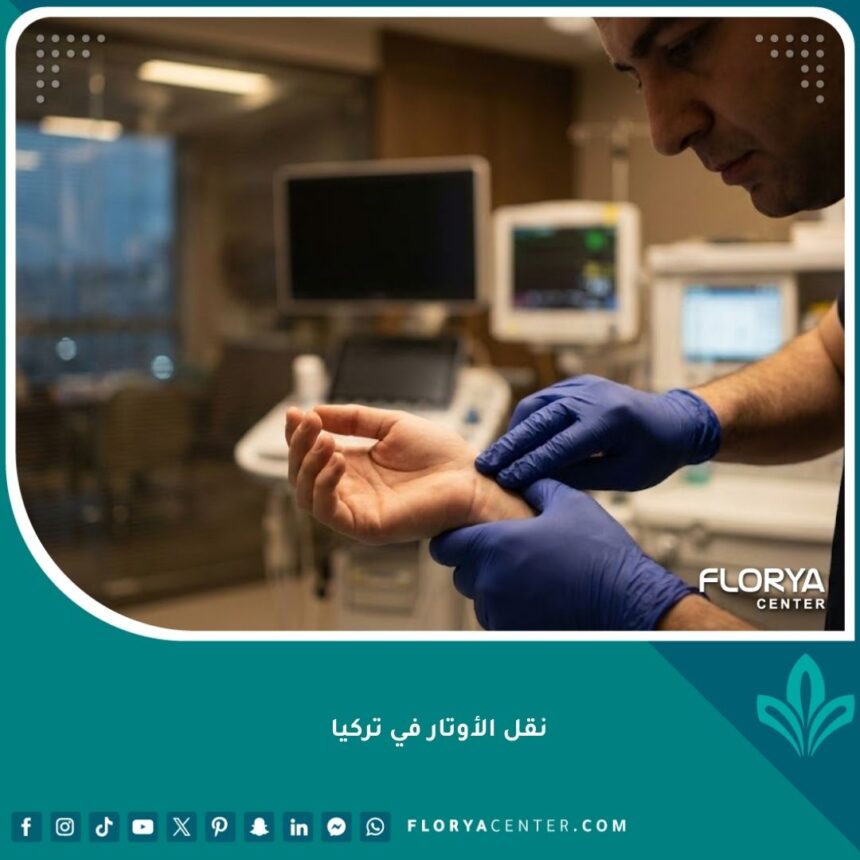 جراحة نقل الأوتار في تركيا بأيدي أمهر الأطباء في بيئة طبية حديثة ومتطورة.