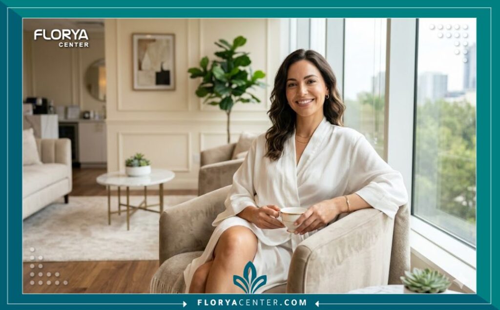 الشعور بالراحة والثقة بعد إجراء عملية تجميل الشفرات بالليزر في تركيا.