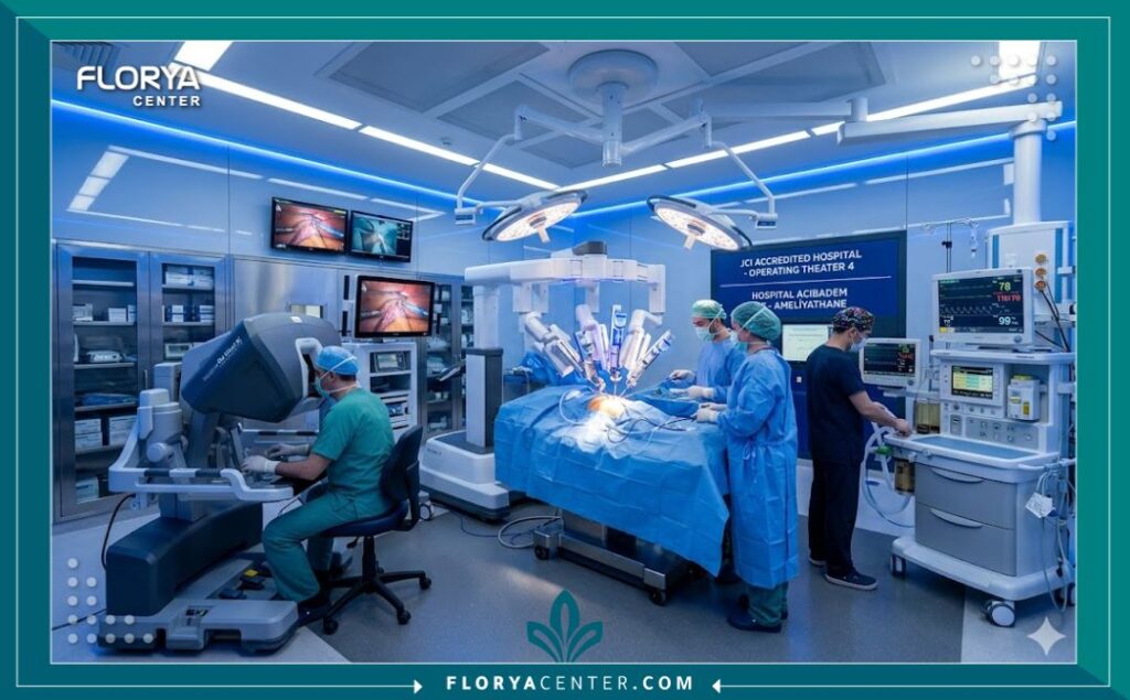 جراحة الدعامات الذكرية في تركيا 3 غرفة عمليات متطورة ومجهزة بأحدث التقنيات لجراحة الدعامات في مستشفيات تركيا.