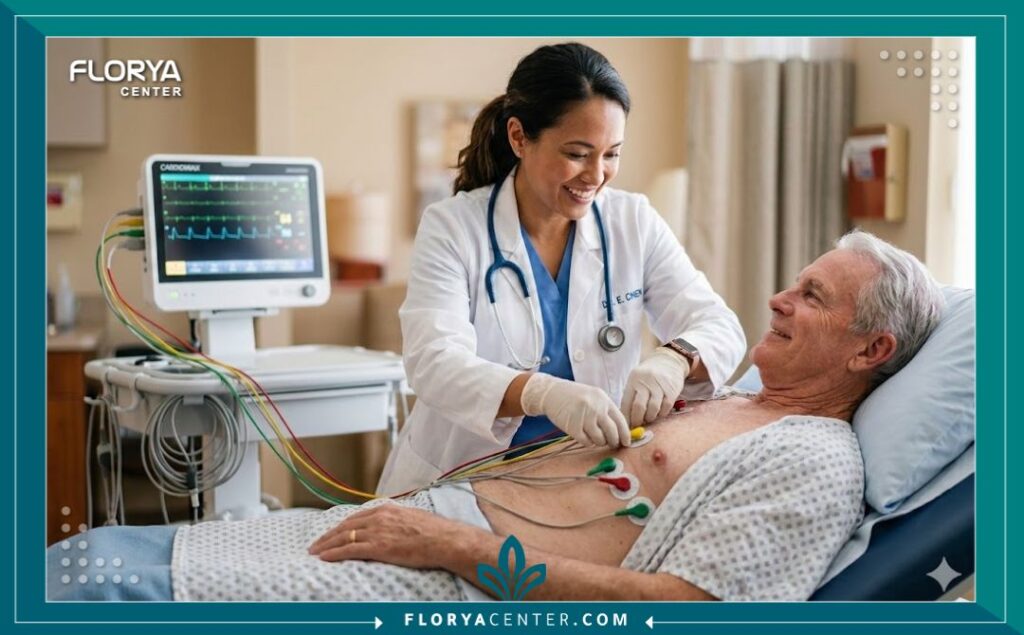 سعر تخطيط القلب 4 - سعر تخطيط القلب هل شعرت يوماً بوخزة مفاجئة تجعلك تتساءل عن صحة قلبك؟ يمثل سعر تخطيط القلب (ECG) استثماراً زهيداً مقابل الاطمئنان، حيث يضع مركز فلوريا معايير تشخيصية عالمية تضمن لك الدقة والراحة.