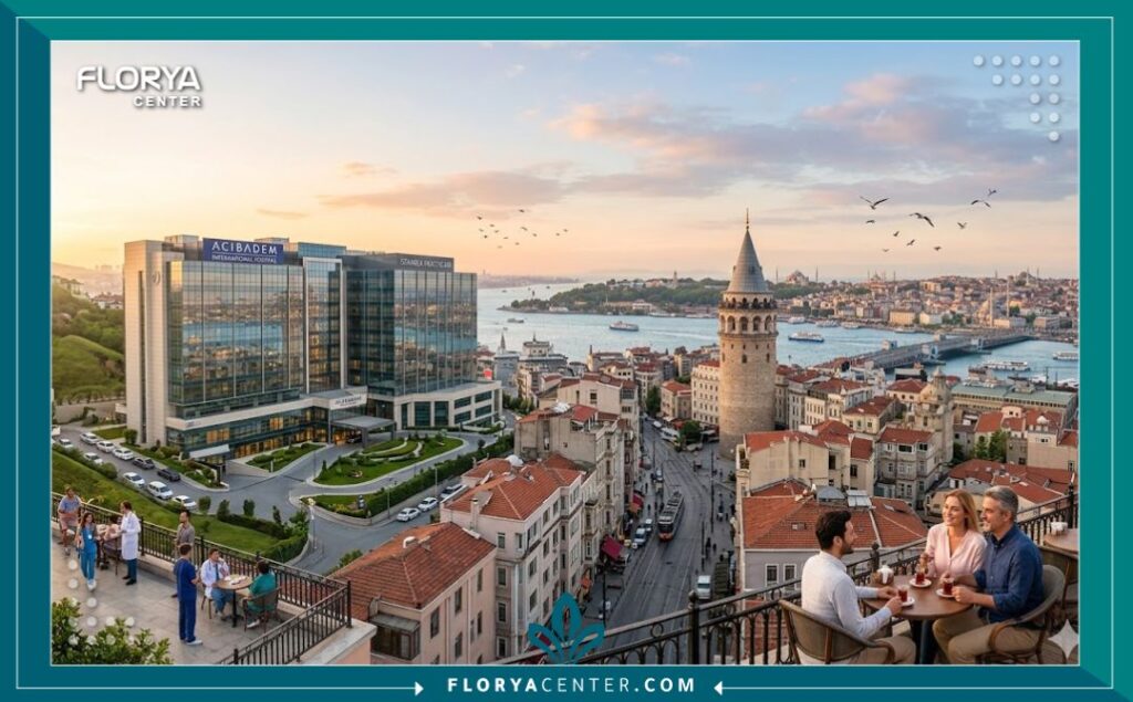 السياحة العلاجية في إسطنبول حيث تجتمع الرعاية الطبية المتقدمة مع جمال تركيا.