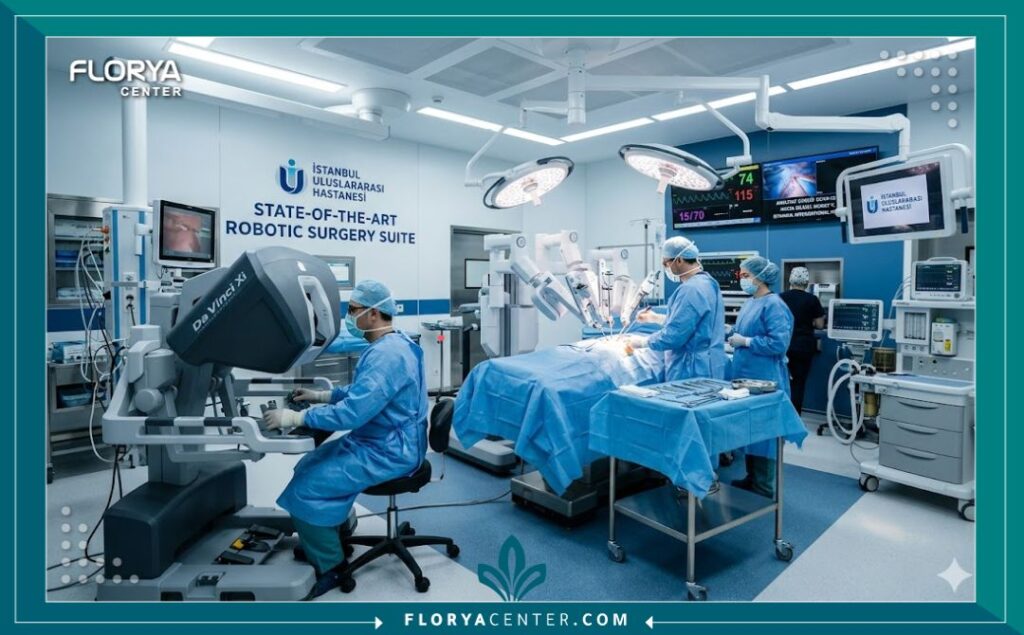 غرفة عمليات متطورة مجهزة بأحدث التقنيات لعلاج العجز الجنسي في مستشفيات تركيا