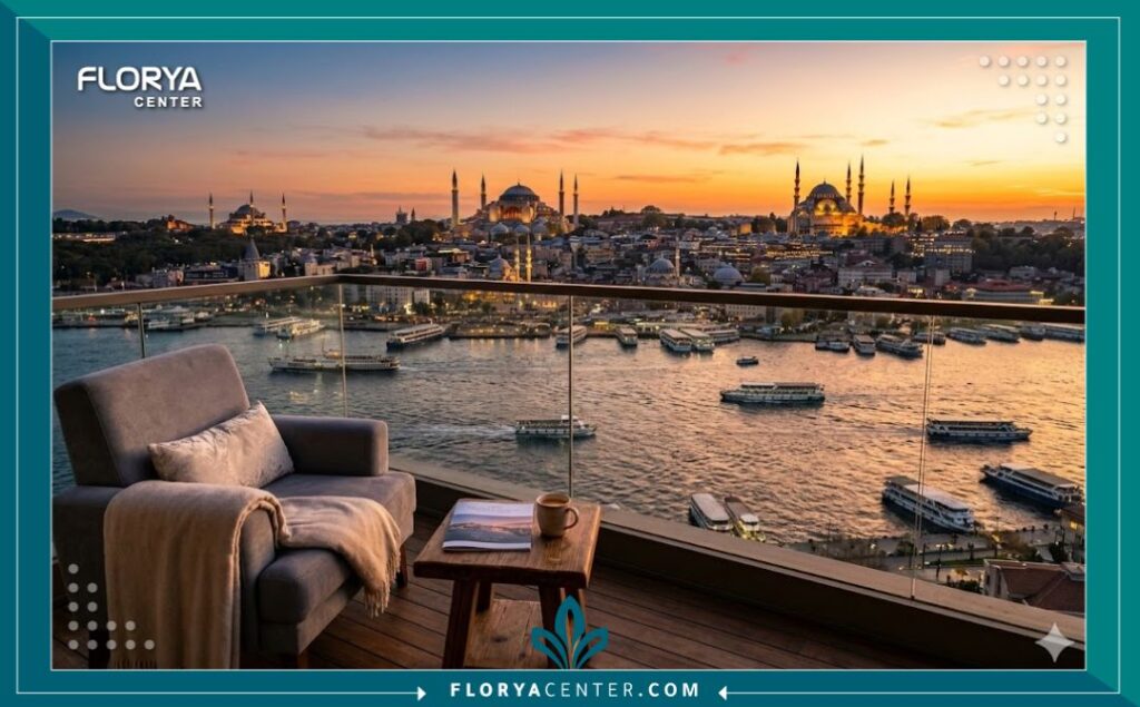 إطلالة بانورامية على اسطنبول عند الغروب، وجهة متميزة للسياحة العلاجية وعملية TAVI