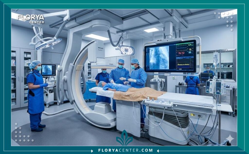 وحدة قسطرة القلب المتطورة للأطفال في أرقى المستشفيات المجهزة بأحدث التقنيات الطبية.