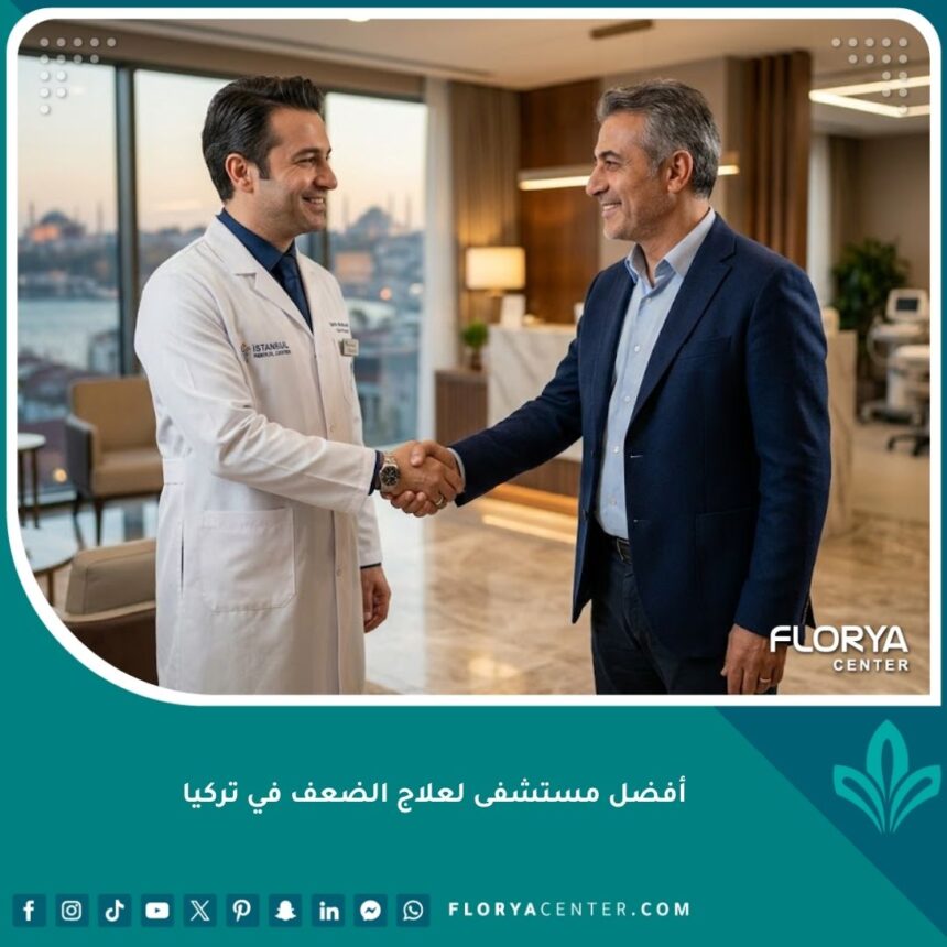 استشارة طبية في أفضل مستشفى لعلاج الضعف الجنسي عند الرجال في تركيا مع طبيب خبير.
