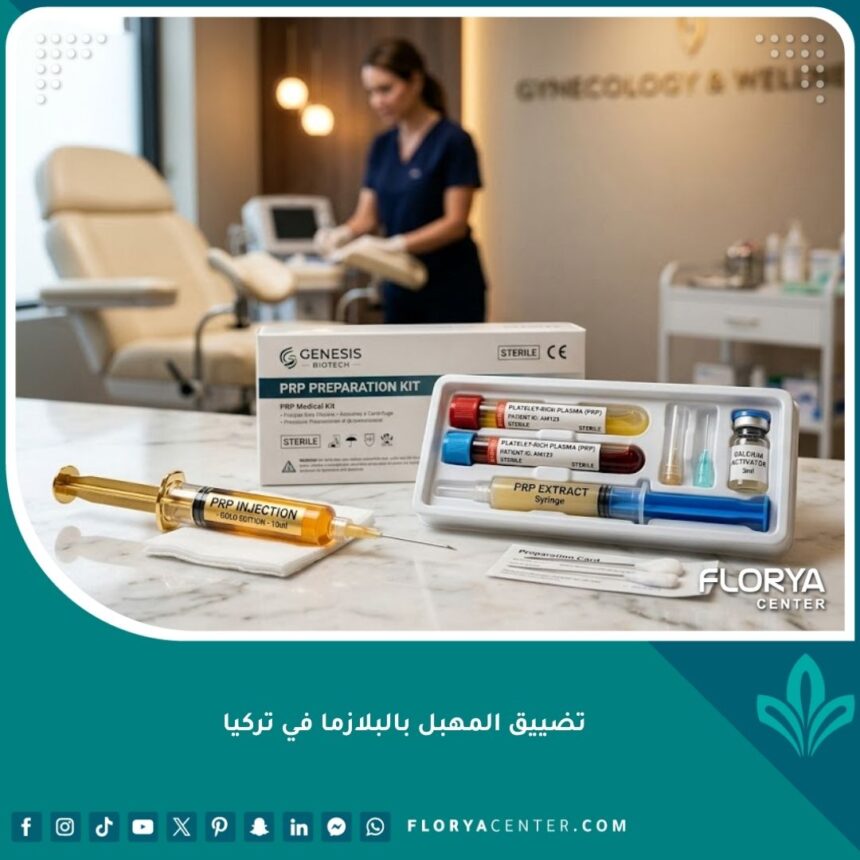 تضييق المهبل بالبلازما في تركيا - تقنية PRP المتطورة لتجديد الأنسجة.
