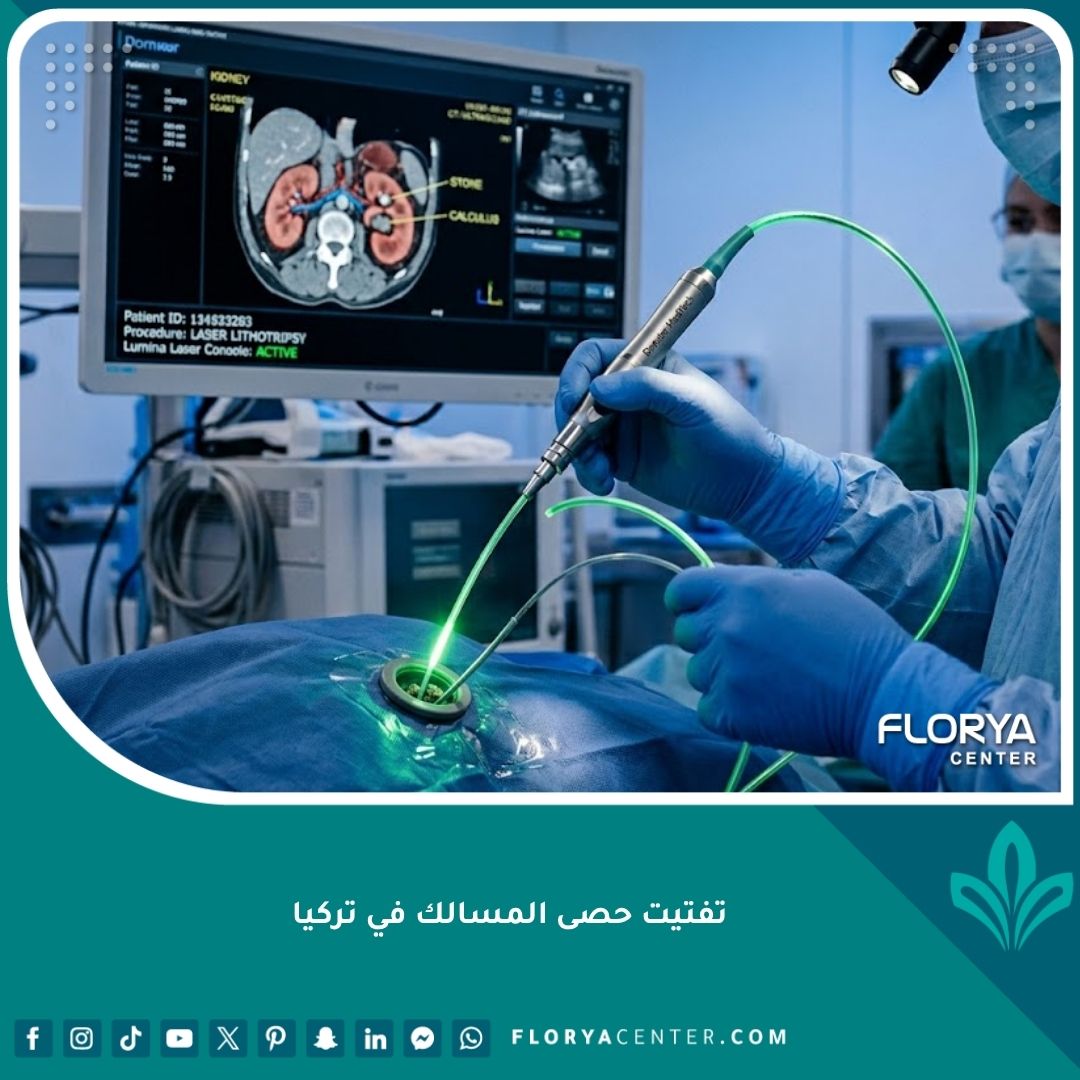 تفتيت حصى المسالك البولية في تركيا باستخدام تقنيات الليزر المتقدمة.