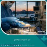 صورة مميزة لعملية حقن الدهون للعضو الذكري في إسطنبول، تظهر يدي جراح تجميل يجهز الحقنة في غرفة عمليات حديثة تطل على البسفور.