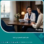 واجهة مقال حول حقن الفيلر للمهبل في تركيا داخل عيادة تجميل فاخرة في إسطنبول.