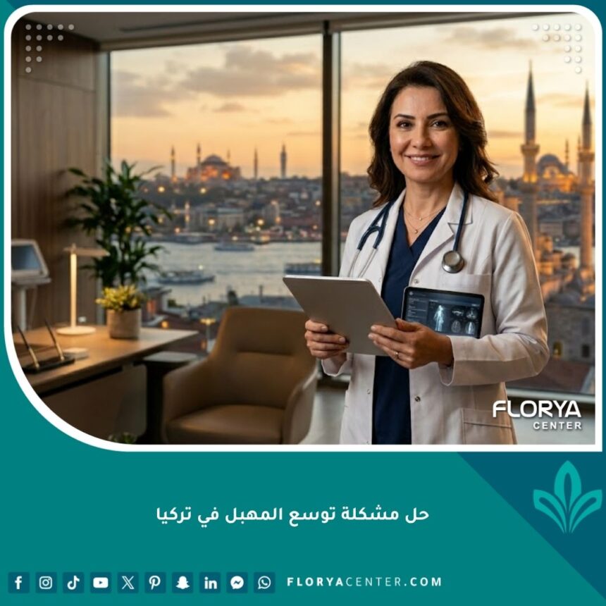 طبيبة متخصصة تشرح حلول مشكلة توسع المهبل في أرقى عيادات تركيا.