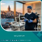 واجهة مقال ختان الكبار في تركيا تظهر طبيب متخصص في عيادة حديثة بإسطنبول.