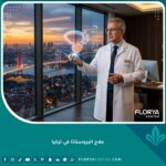 طبيب متخصص في علاج البروستاتا في تركيا يقف أمام إطلالة مدينة إسطنبول الساحرة.