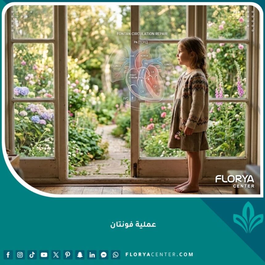 صورة مميزة لعملية فونتان تظهر الأمل في الشفاء من عيوب القلب الخلقية في بيئة طبية حديثة.