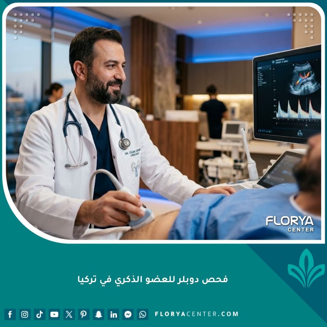 فحص دوبلر للعضو الذكري في أفضل عيادات المسالك البولية في تركيا.