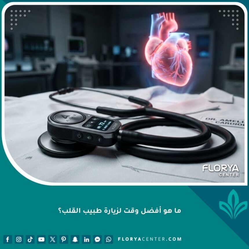 صورة مميزة لمعدات طبية حديثة ترمز لأهمية فحص القلب الدوري والوقاية من الأمراض.