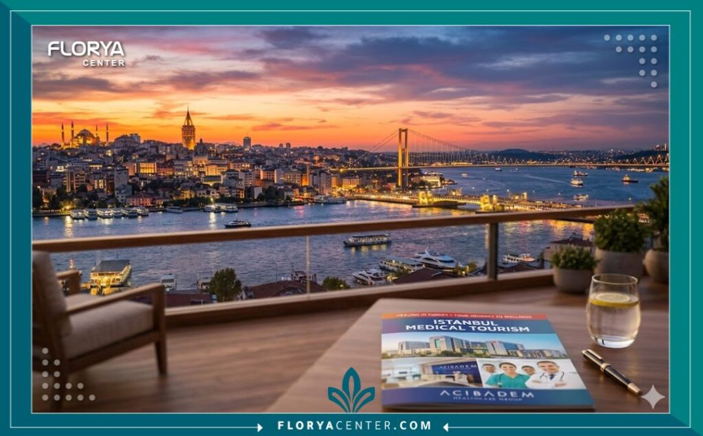 السياحة العلاجية في إسطنبول وقضاء فترة النقاهة بعد عملية زراعة الشعر.