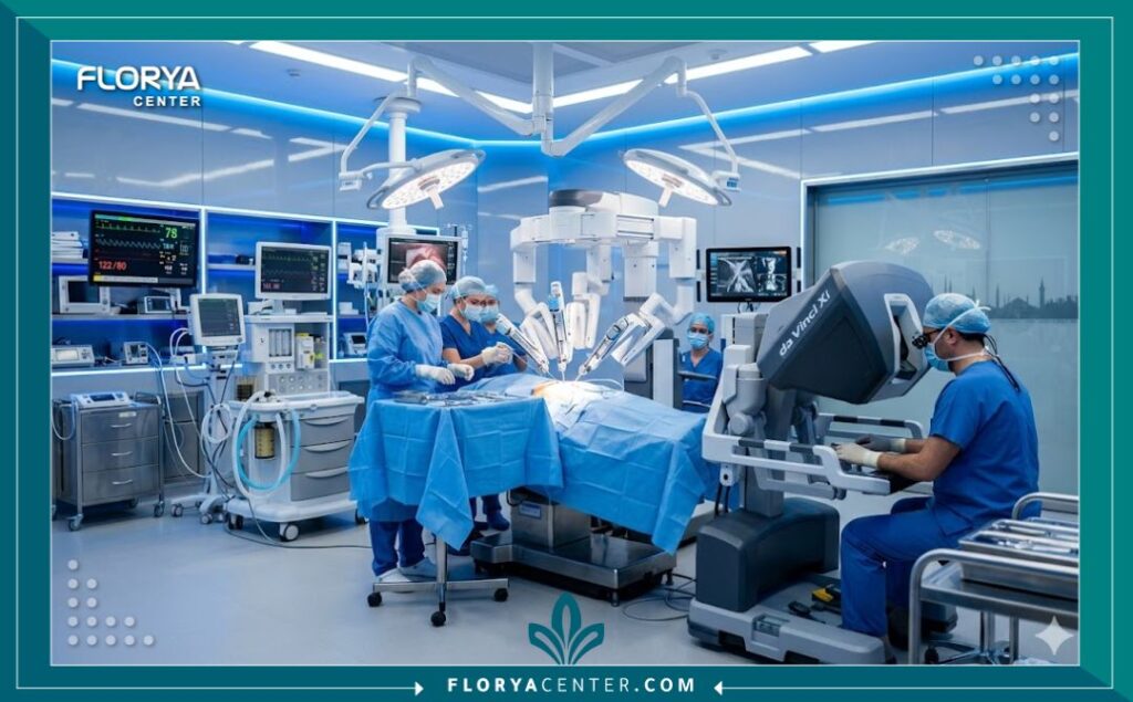 داخل إحدى أفضل عيادات زراعة الشعر في تركيا المجهزة بأحدث التقنيات الطبية العالمية.