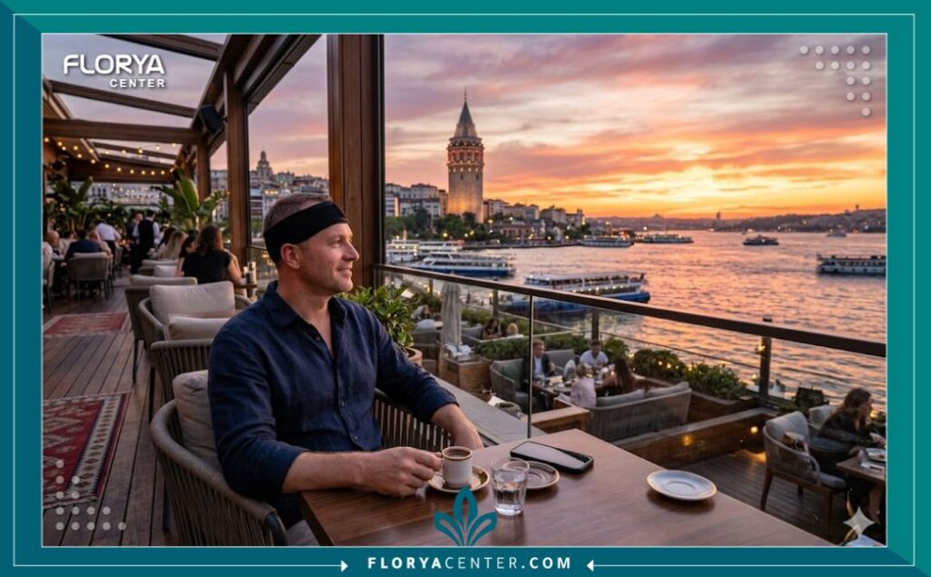 تجربة السياحة العلاجية في إسطنبول وقضاء فترة النقاهة بعد عملية زراعة الشعر.