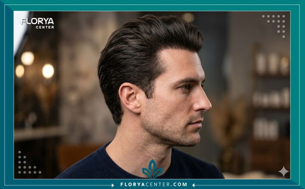 نتائج زراعة الشعر بتقنية أقلام تشوي التي تمنح أقصى كثافة ومظهر طبيعي تماماً.