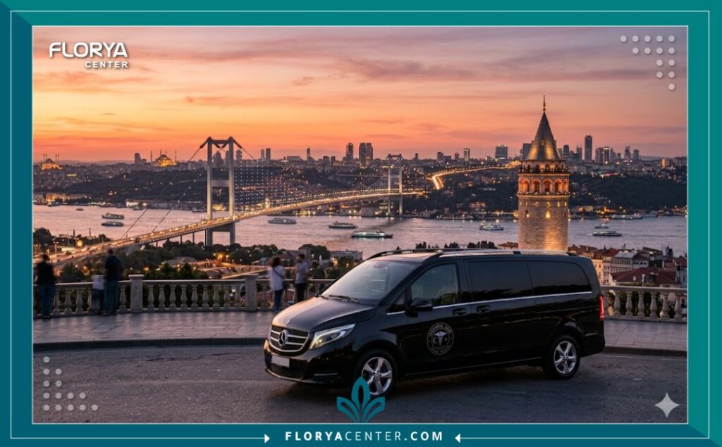 سياحة طبية في اسطنبول: خدمات النقل الراقية والإقامة الفاخرة المرافقة لعمليات زراعة الشعر في تركيا.