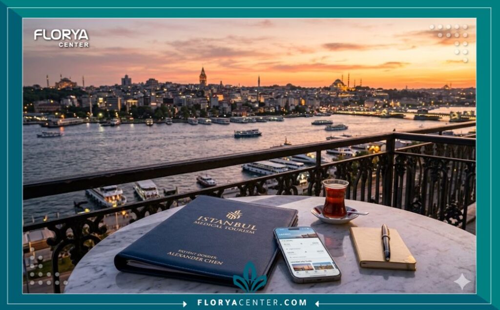 السياحة العلاجية في إسطنبول لزراعة الشعر وعلاجات الخلايا الجذعية المتطورة.