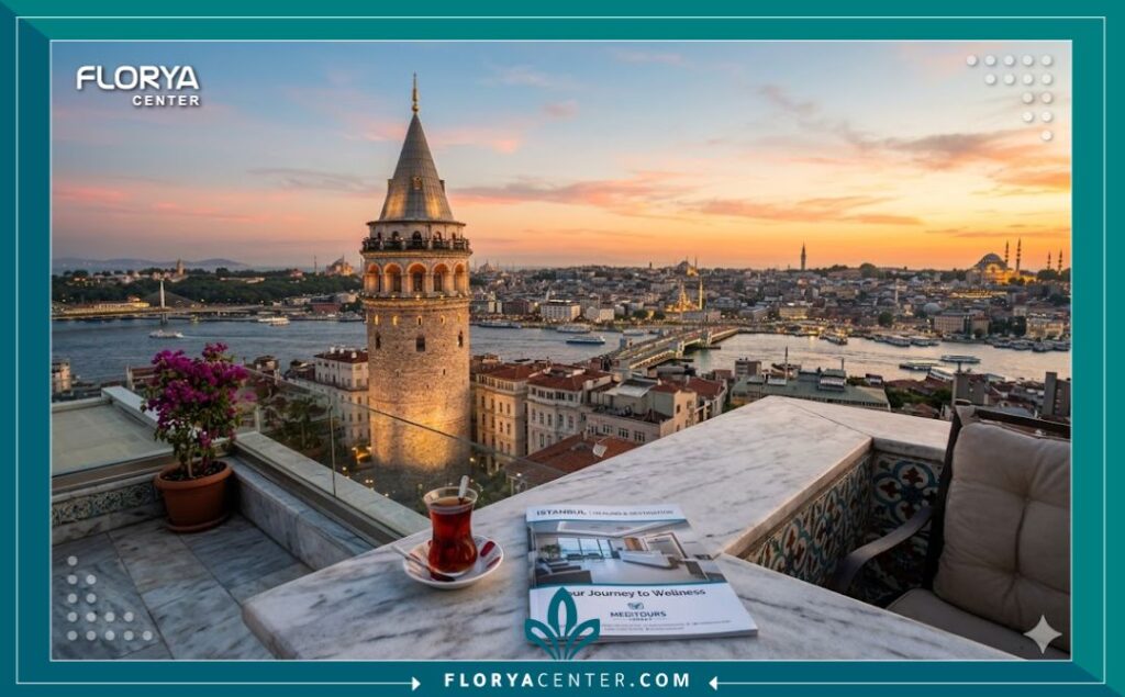 السياحة العلاجية في تركيا: الجمع بين إجراء عملية تجميل العجان وقضاء فترة نقاهة في إسطنبول.