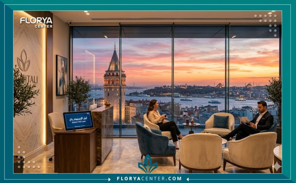 السياحة العلاجية في تركيا: الجمع بين إجراء ليزر الإيربيوم ياج والاستمتاع بجمال اسطنبول.