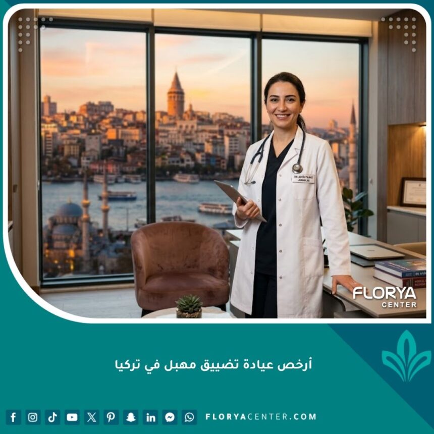أفضل وأرخص عيادة تضييق مهبل في تركيا مع إطلالة على مدينة اسطنبول.