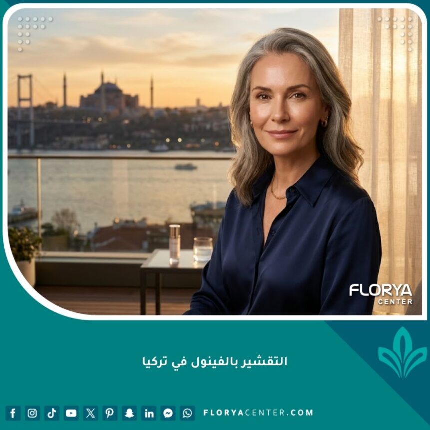 التقشير بالفينول في تركيا قبل وبعد للحصول على بشرة مشدودة وبدون تجاعيد عميقة، بديل الشد الجراحي في إسطنبول.