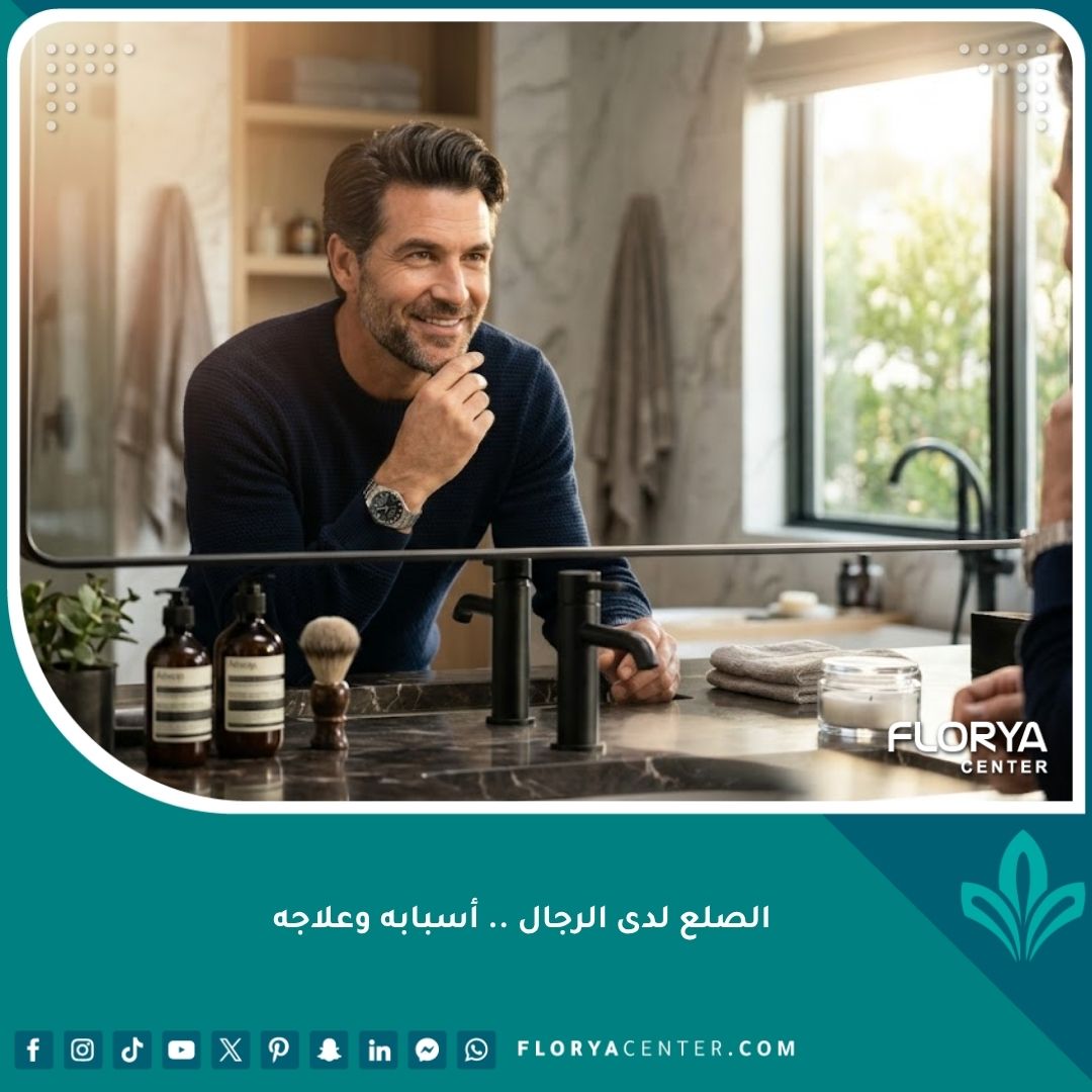 رجل واثق بمظهر شعر صحي يعكس نجاح علاج الصلع الوراثي عند الرجال.