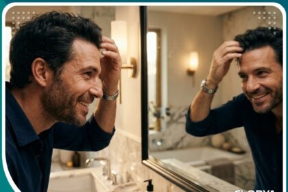تجارب زراعة الشعر الناجحة تظهر كثافة الشعر والمظهر الطبيعي للرجل بعد العملية.